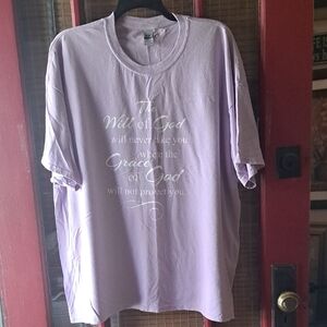 Purple Graphic T-Shirt